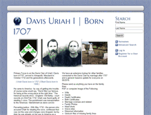 Tablet Screenshot of davistree.info